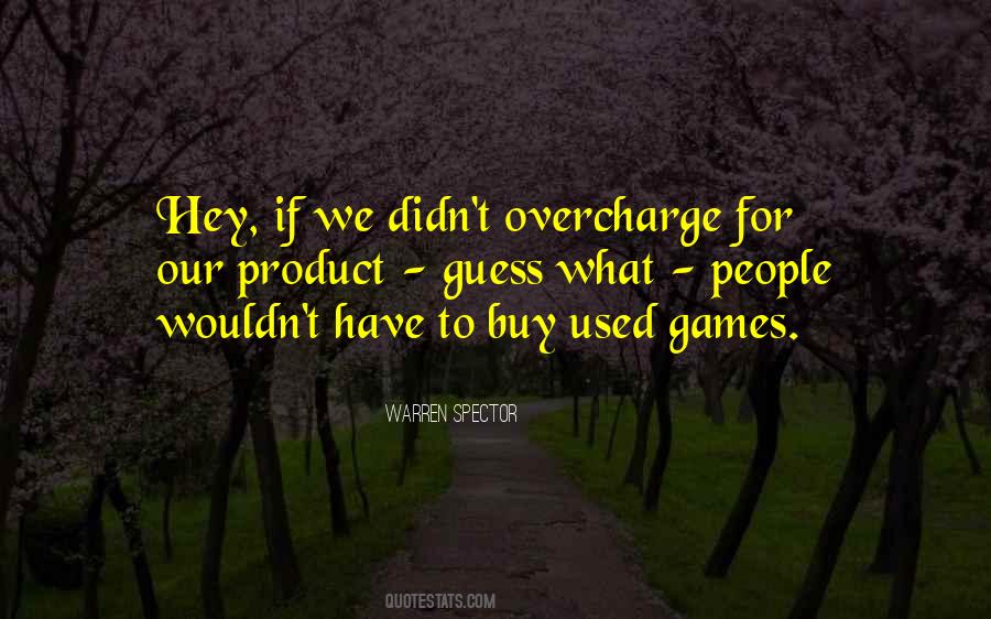 Overcharge Quotes #349771