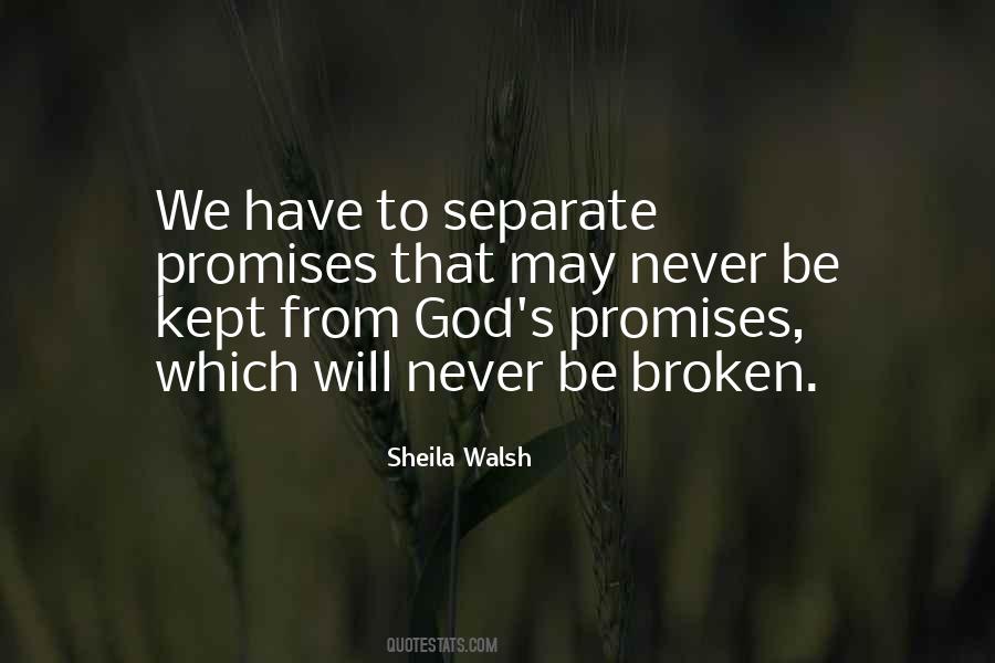 Quotes About Promises Broken #1254943
