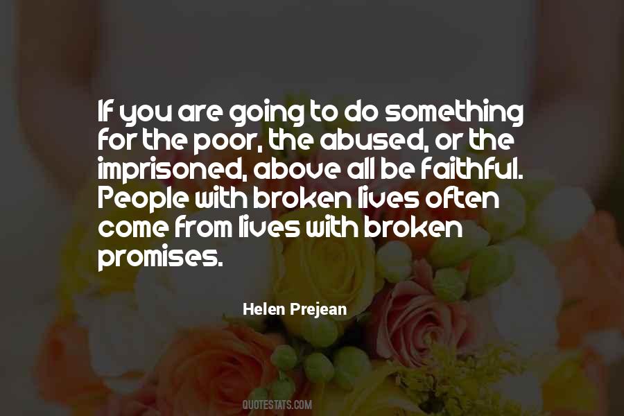 Quotes About Promises Broken #1477351