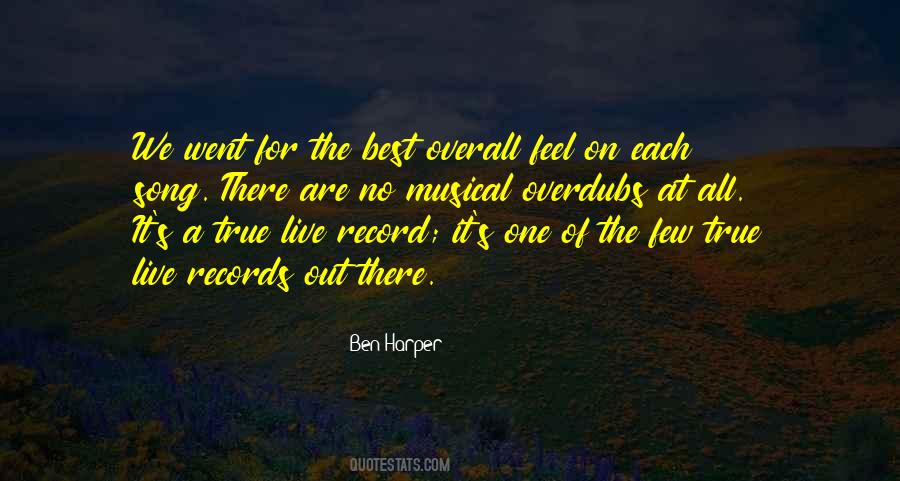 Overdubs Quotes #981924