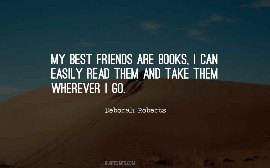 Quotes About Books And Friends #441289