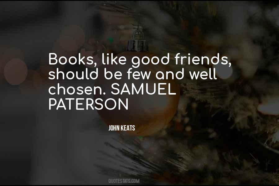 Quotes About Books And Friends #889239