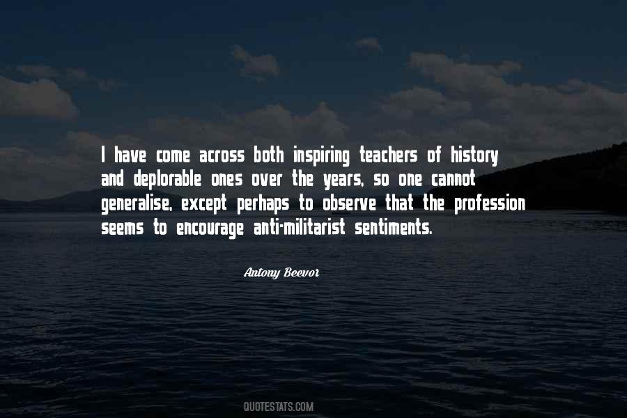 Quotes About History Teachers #688558