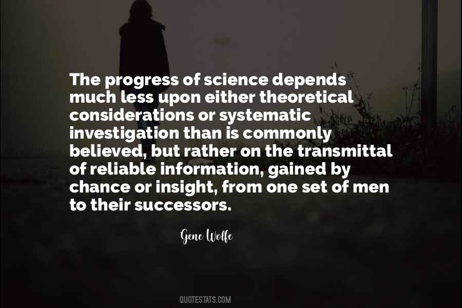 Quotes About Information Science #1747743