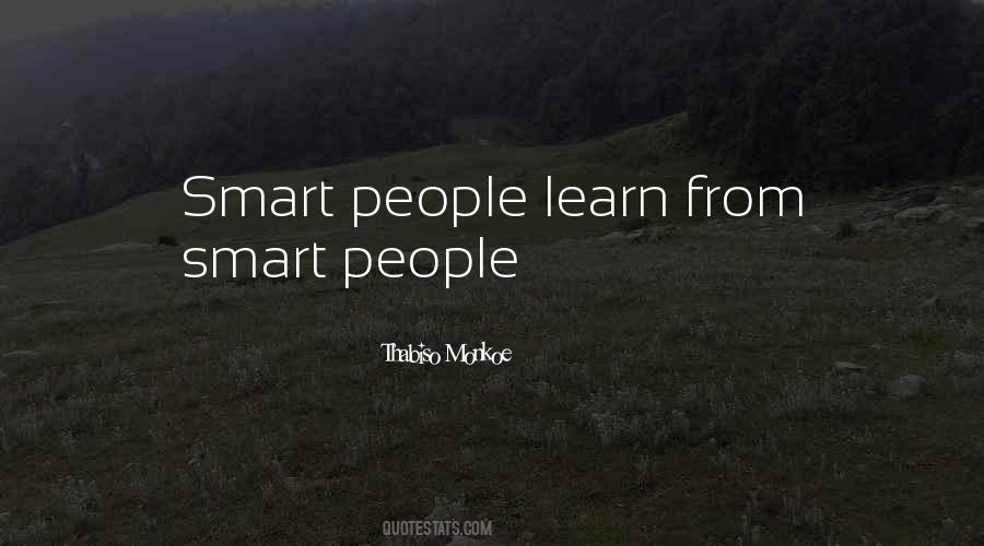 Quotes About Smart People #1808759