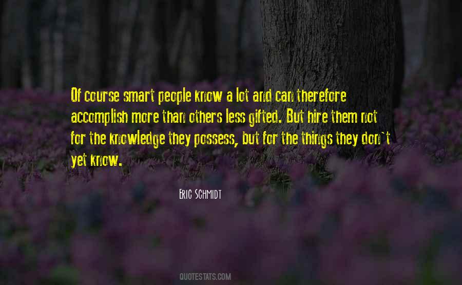 Quotes About Smart People #1855240