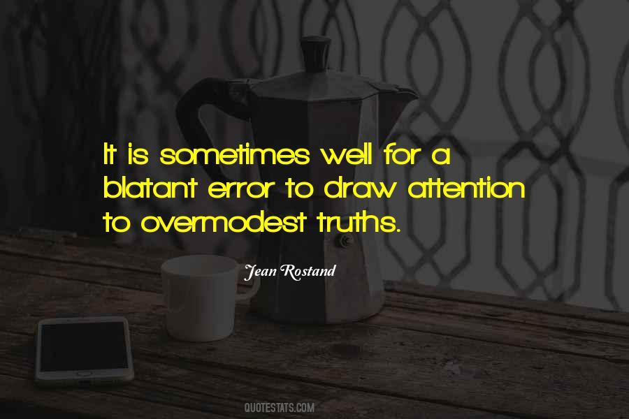Overmodest Quotes #78057