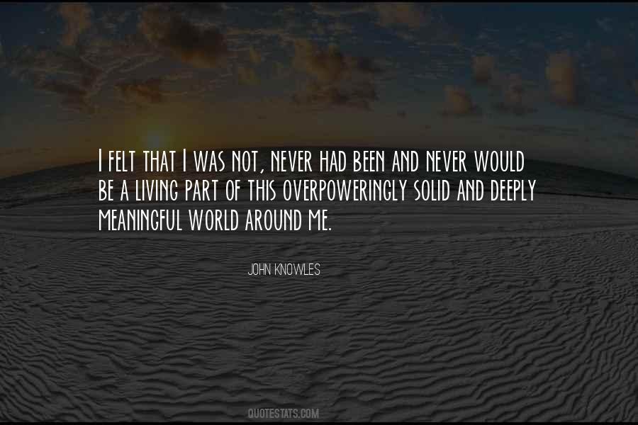 Overpoweringly Quotes #631708