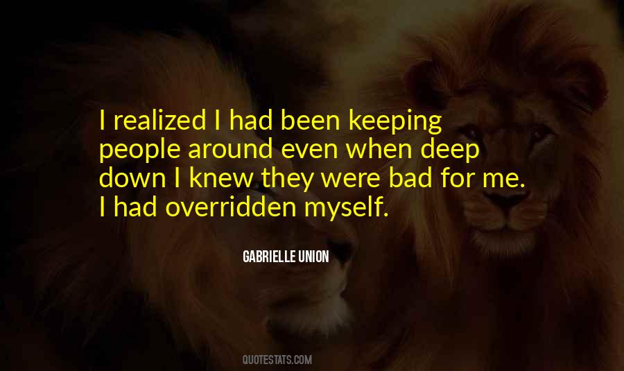 Overridden Quotes #203137