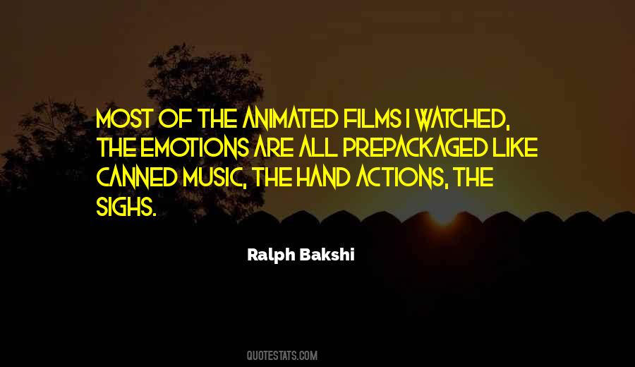 Quotes About Animated Films #1324254