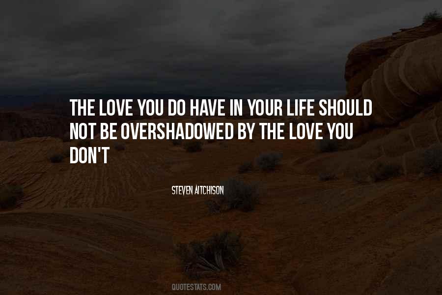 Overshadowed Quotes #1697802