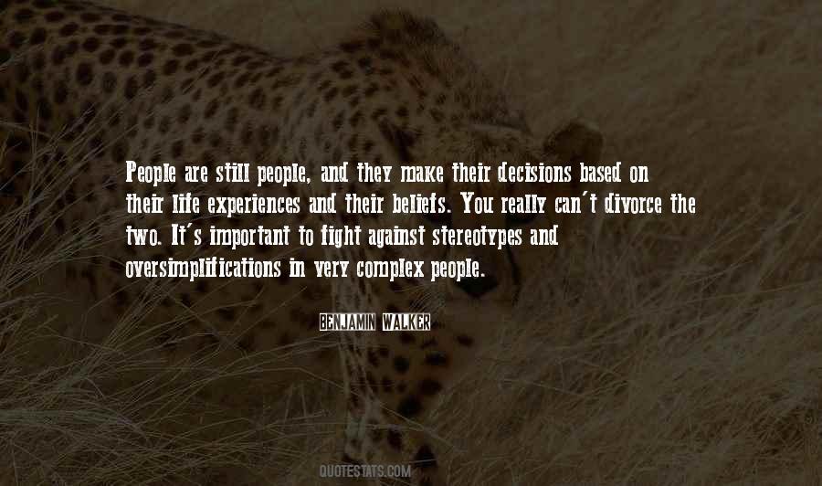 Oversimplifications Quotes #1597655