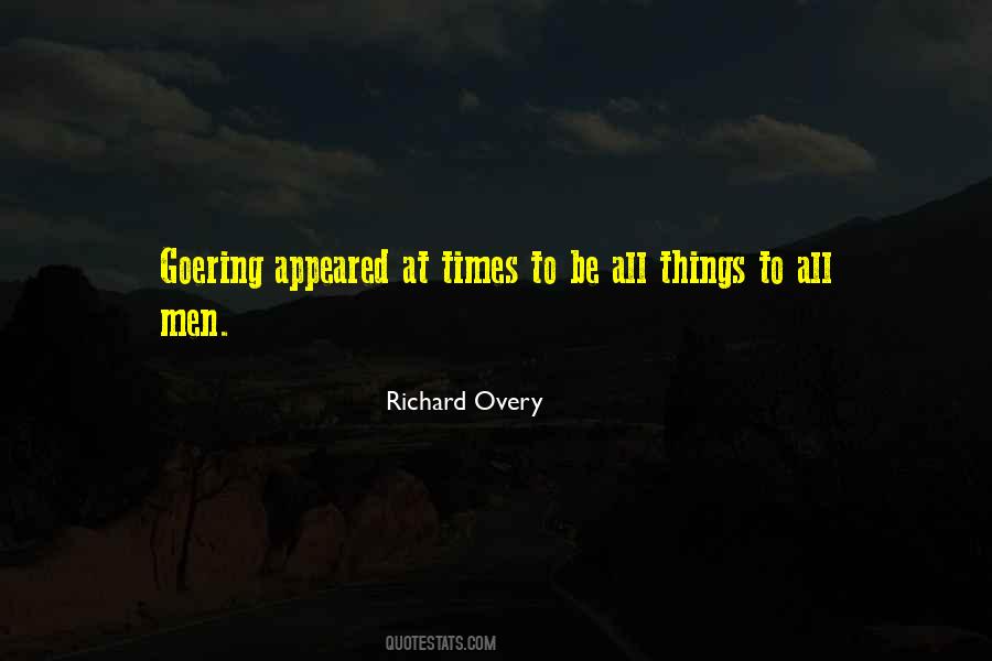 Overy Quotes #1280018