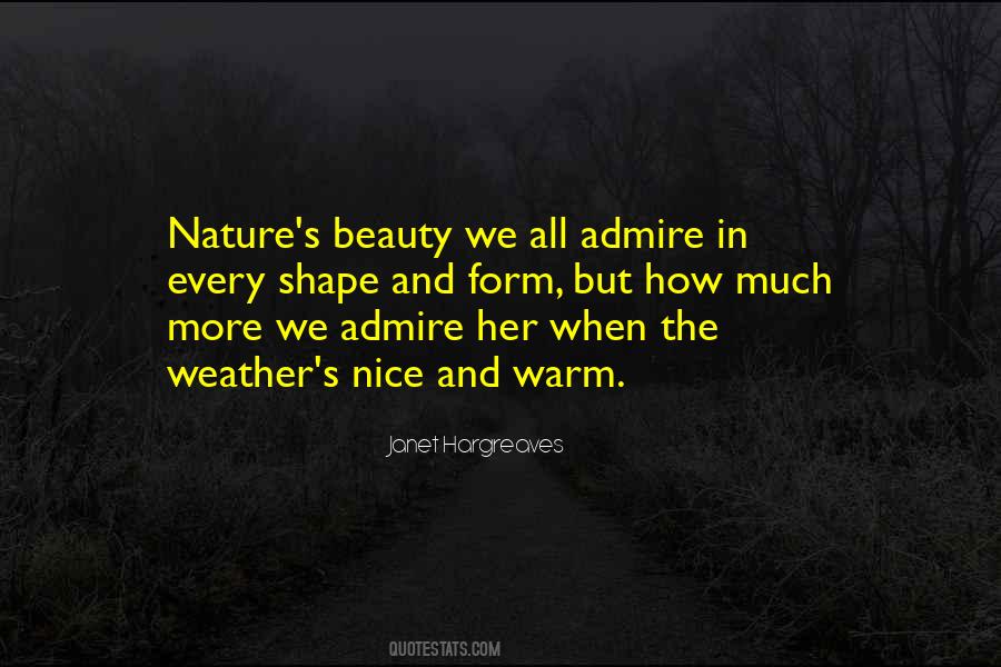 Quotes About Nice Weather #872543