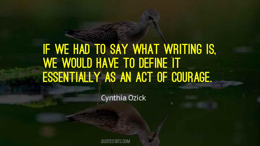 Ozick Quotes #501105