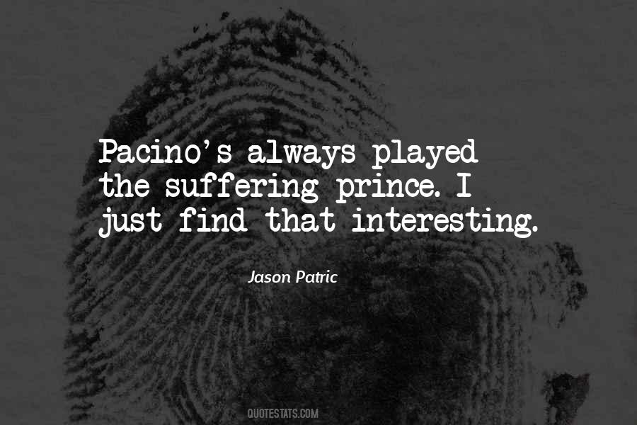 Pacino's Quotes #346924