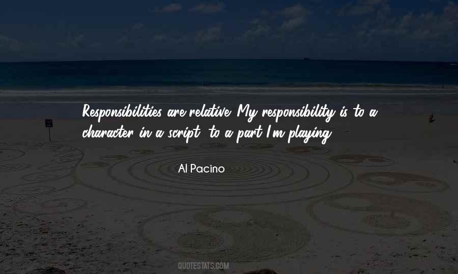 Pacino's Quotes #505768