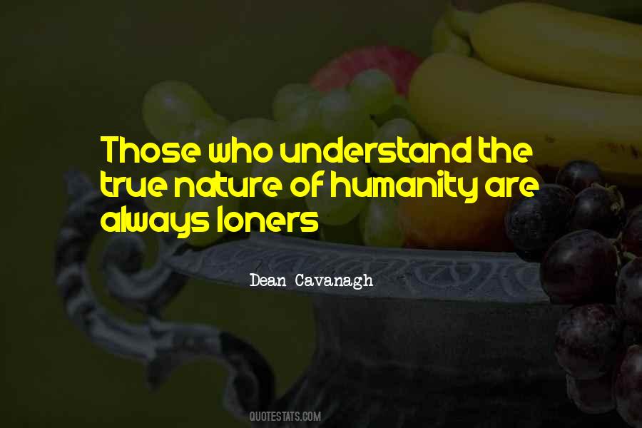 Quotes About Loners #1860369