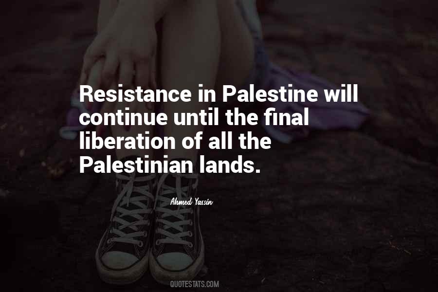 Palestine's Quotes #345690