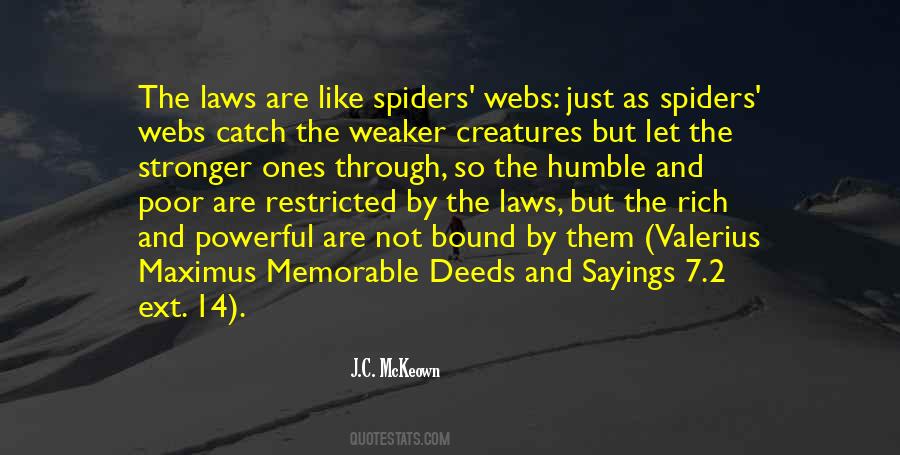 Quotes About Webs #622598