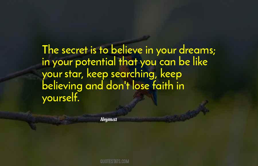 Quotes About Faith Believing #1379