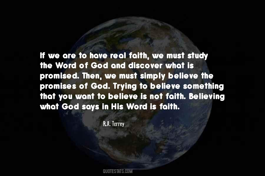 Quotes About Faith Believing #1561292