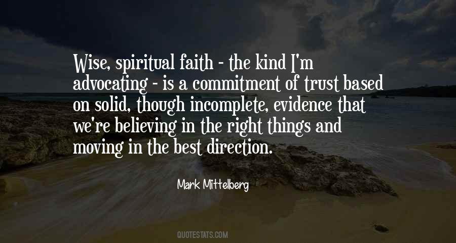 Quotes About Faith Believing #277294