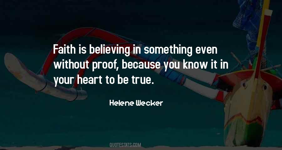 Quotes About Faith Believing #368694