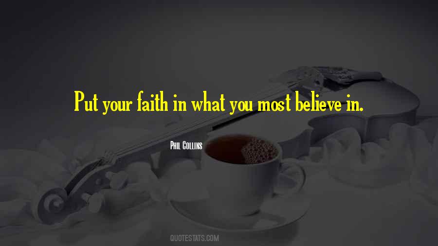 Quotes About Faith Believing #455443