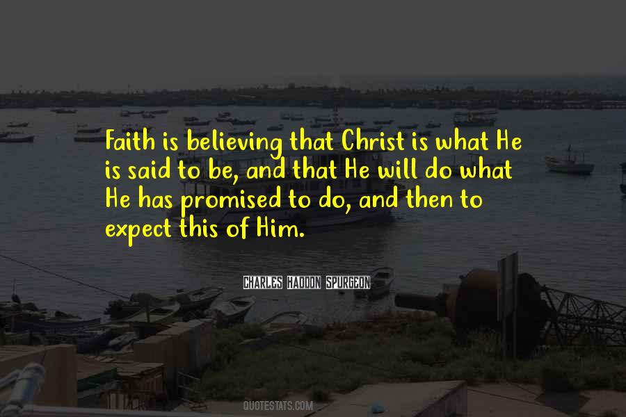 Quotes About Faith Believing #636681