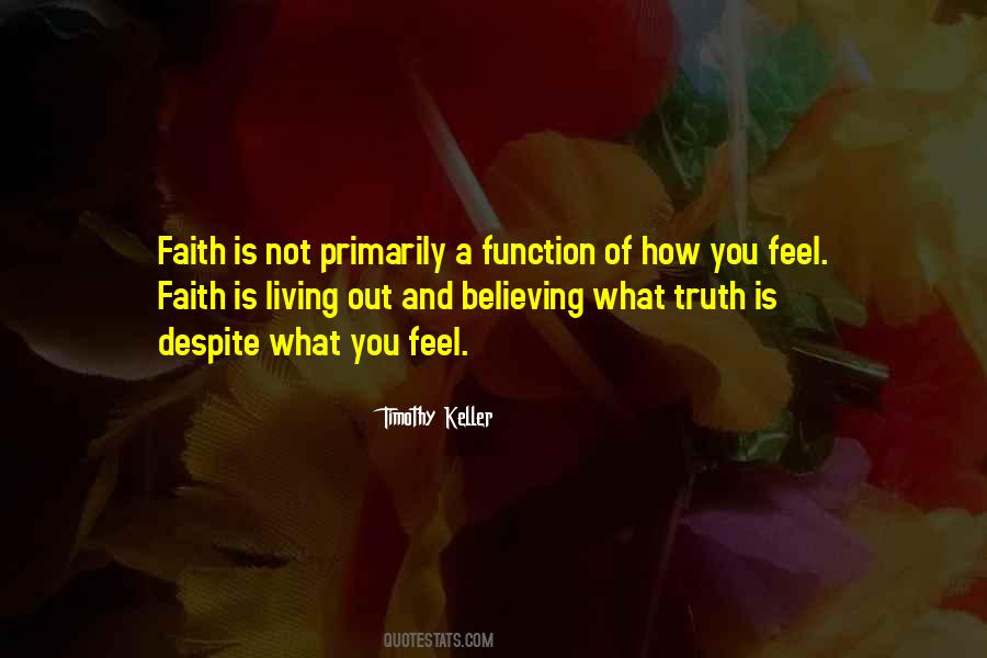 Quotes About Faith Believing #749009