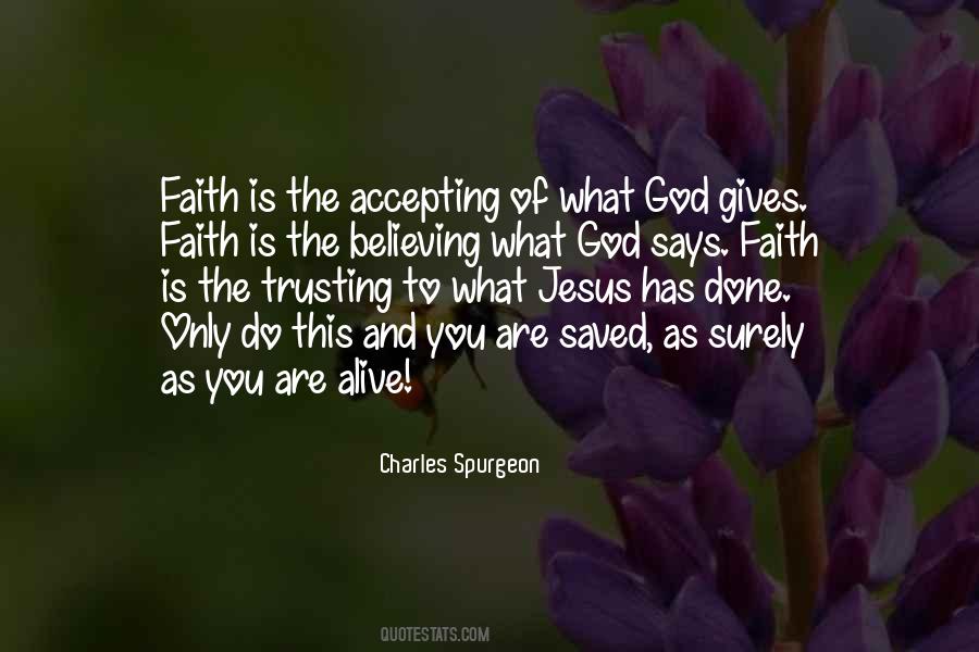 Quotes About Faith Believing #803642