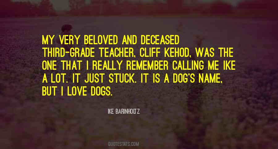 Quotes About Dog And Love #170990
