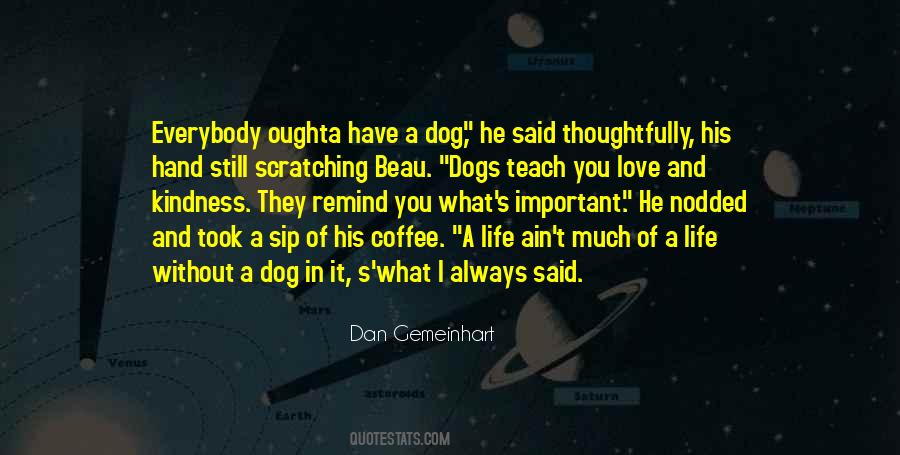 Quotes About Dog And Love #761374