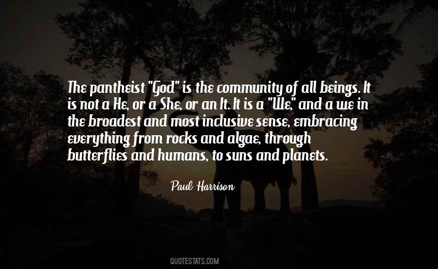 Pantheist Quotes #1101689