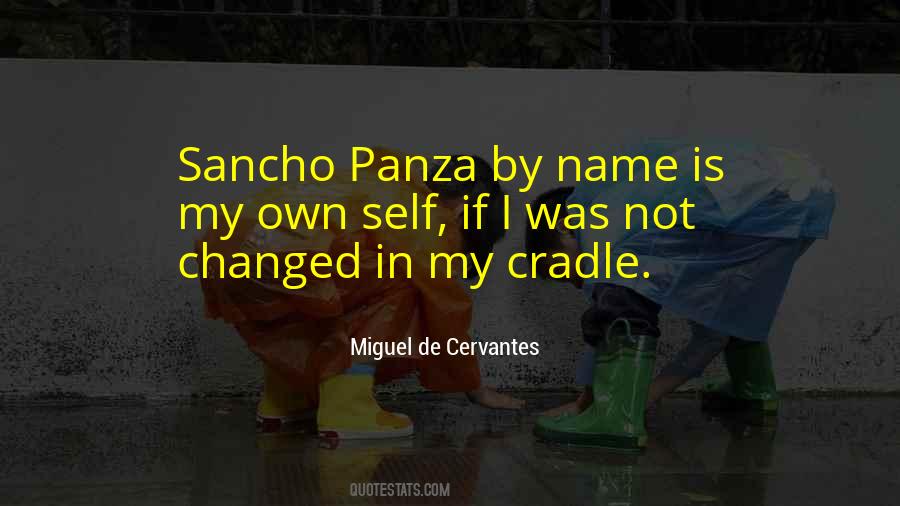 Panza Quotes #1873632