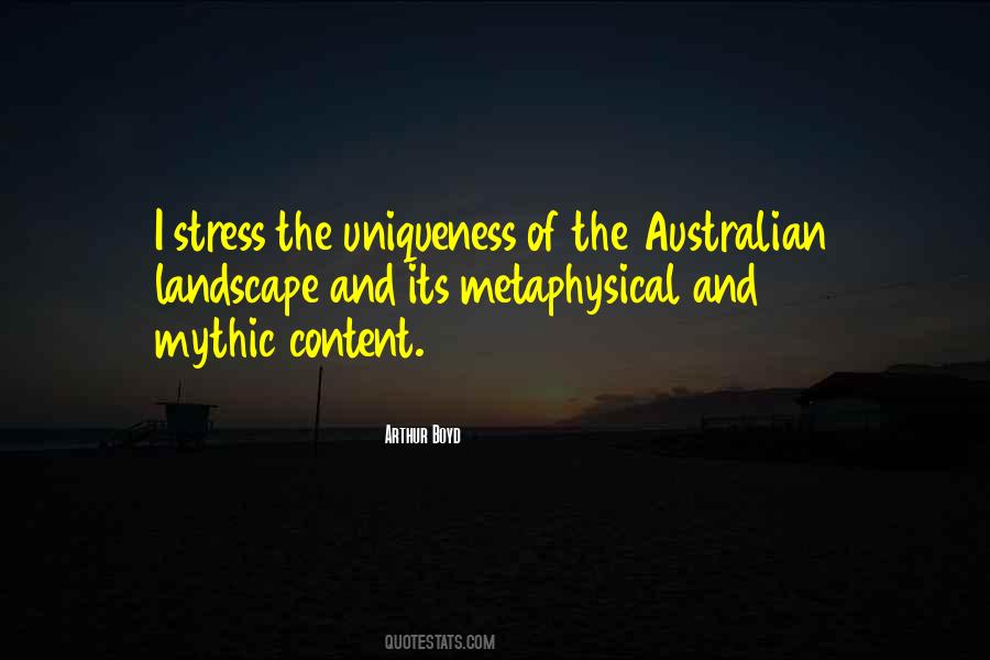 Quotes About Australian Landscape #877962