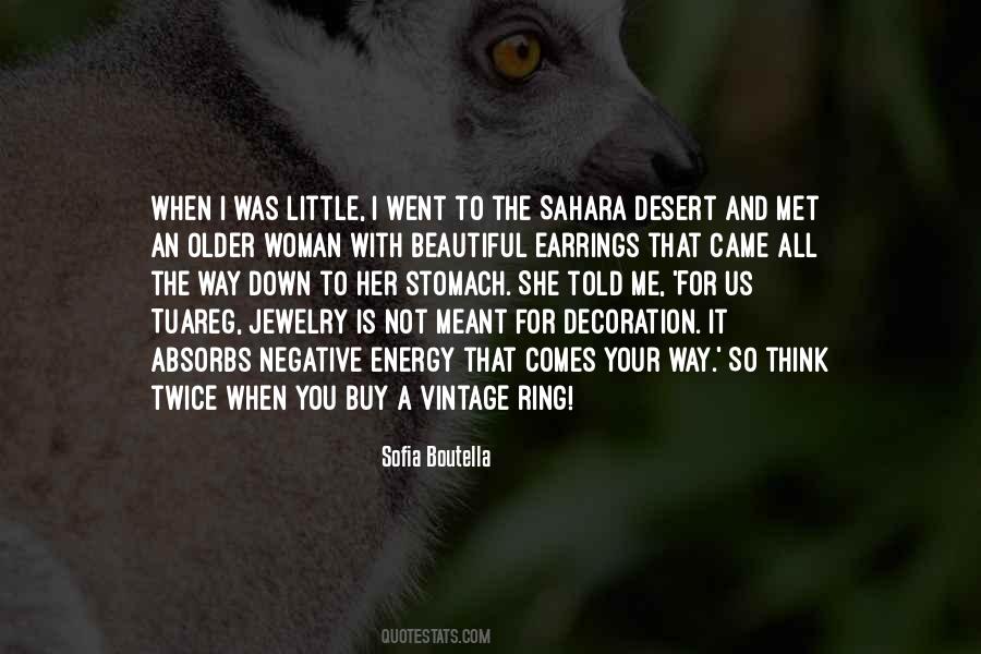 Quotes About Sahara Desert #1857673