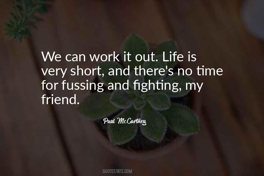 Quotes About Fighting For Life #591241