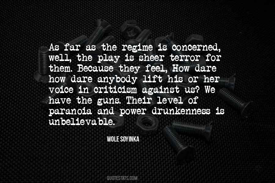 Paranoia's Quotes #79872