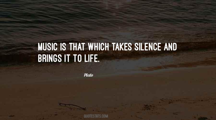 Quotes About Silence And Music #127926