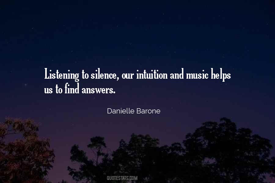 Quotes About Silence And Music #1467818