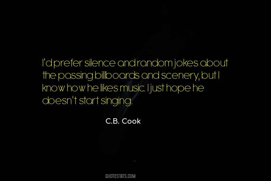 Quotes About Silence And Music #1666611