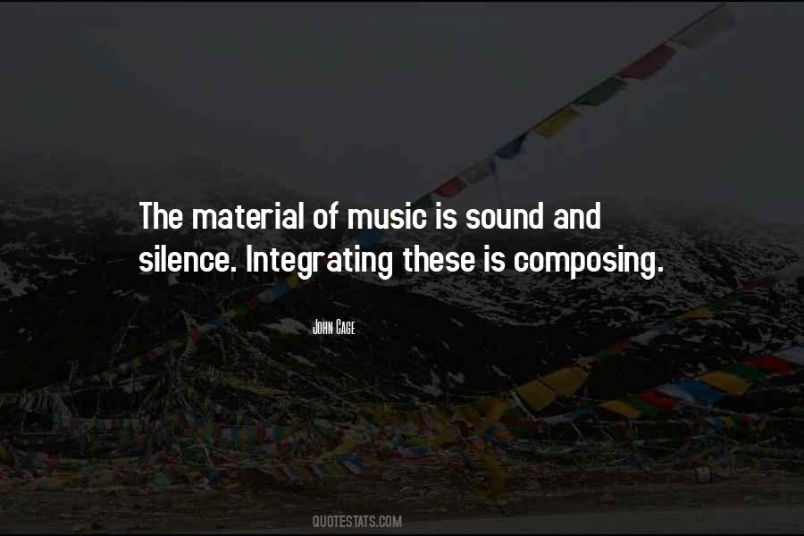 Quotes About Silence And Music #1715946