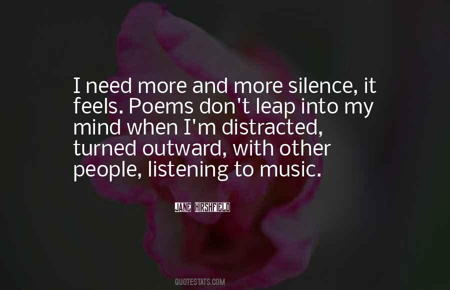 Quotes About Silence And Music #1778744