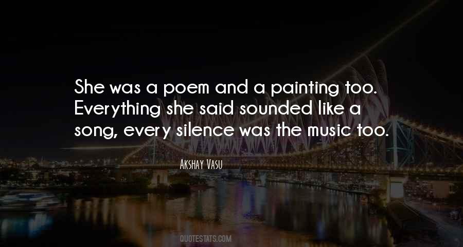 Quotes About Silence And Music #377980
