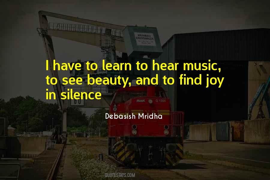 Quotes About Silence And Music #511827