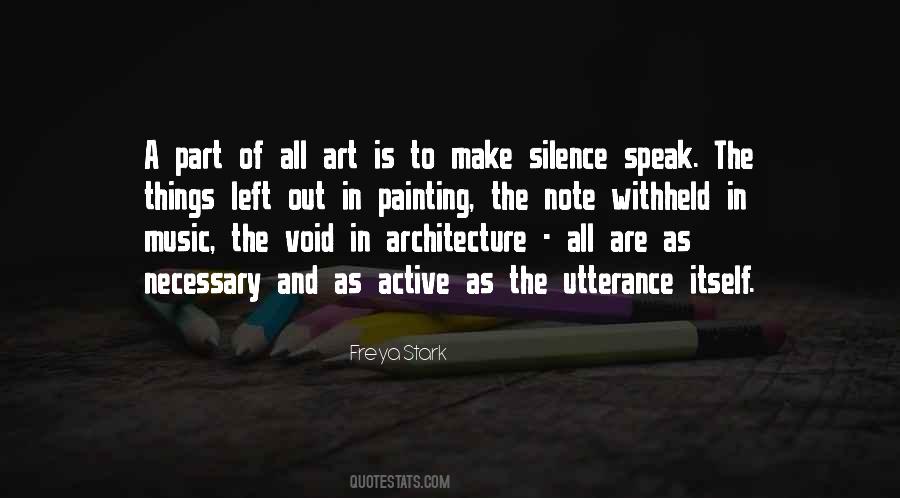 Quotes About Silence And Music #542934