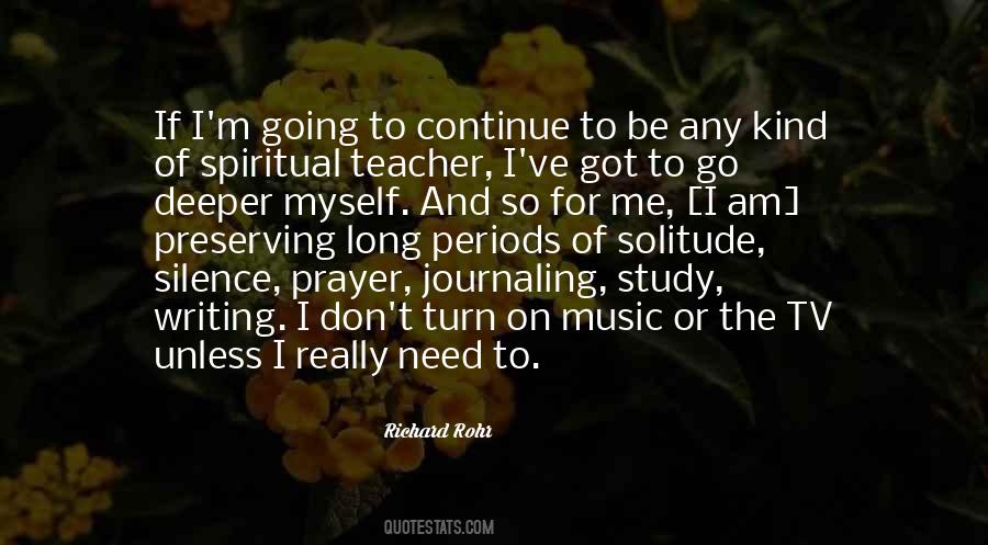Quotes About Silence And Music #78186