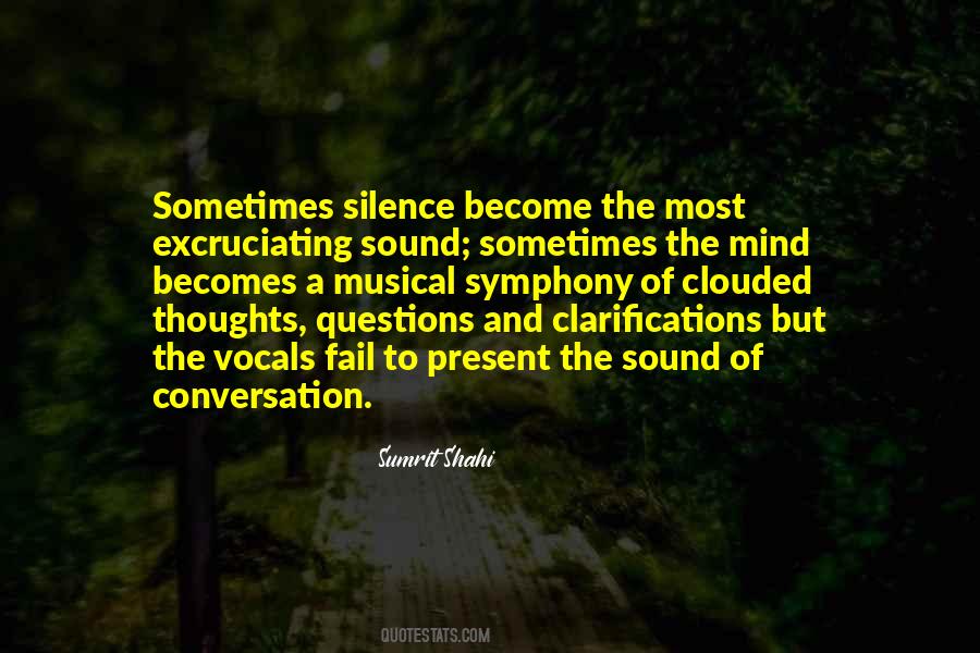 Quotes About Silence And Music #922713